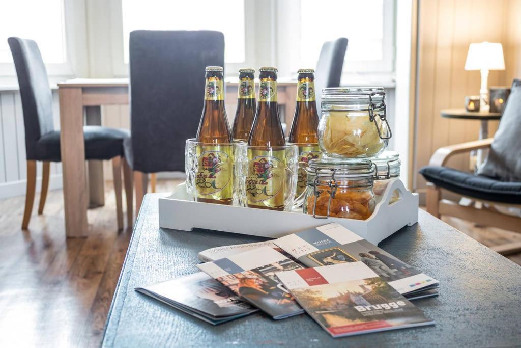 Charmant Appartement Met Zicht Damse Vaart @Brugge Ngoại thất bức ảnh